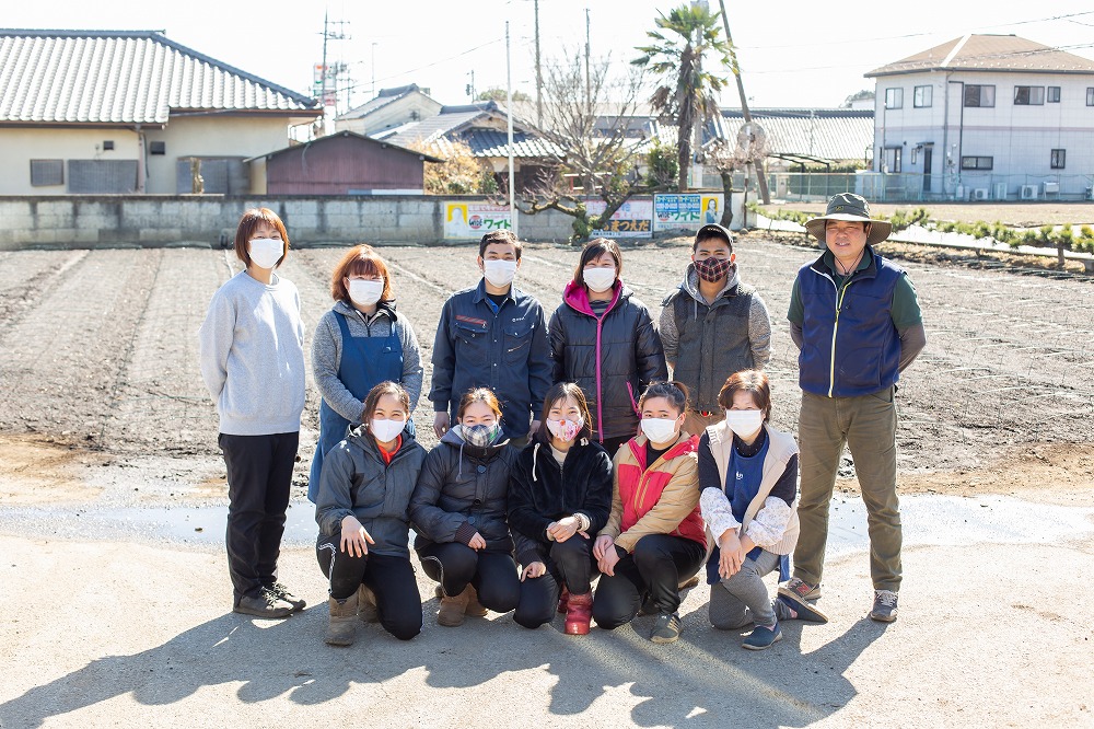 柏淵農園で働く